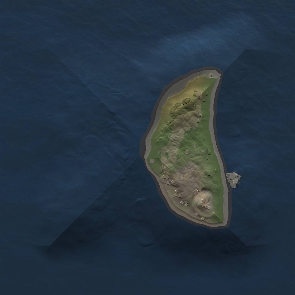 Rust Map: Procedural Map, Size: 1000, Seed: 291139910, 3 Monuments