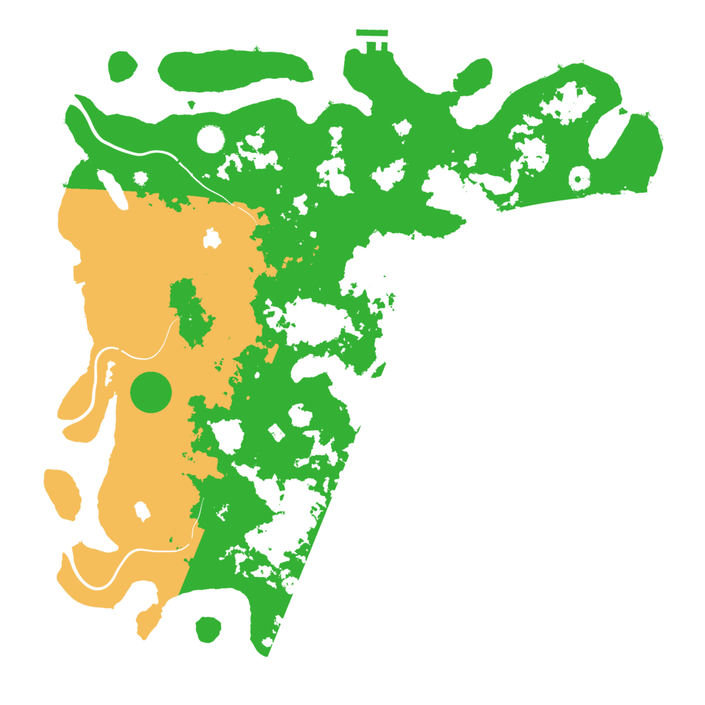Biome Rust Map: Procedural Map, Size: 4500, Seed: 2015492371