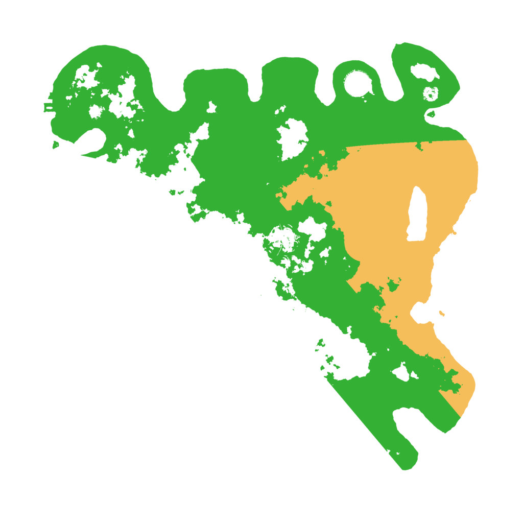 Biome Rust Map: Procedural Map, Size: 3500, Seed: 975113643