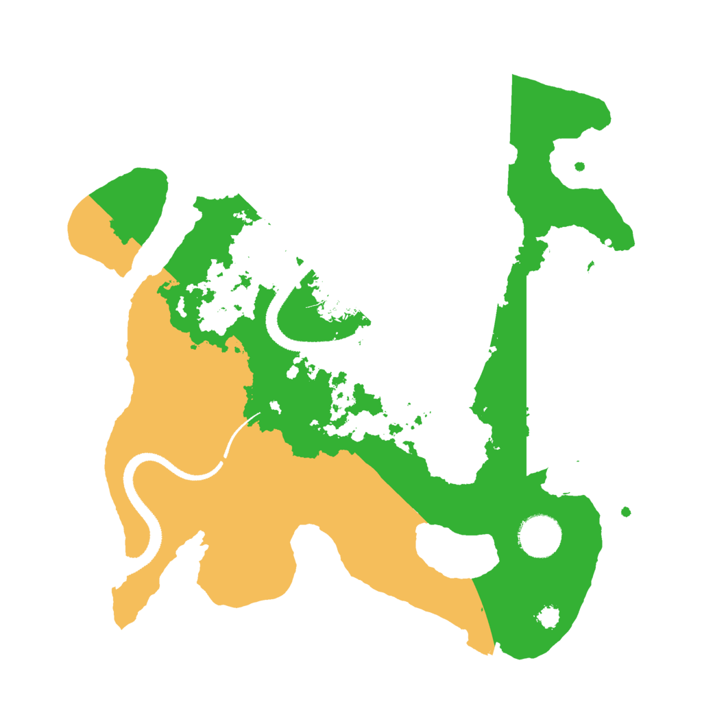 Biome Rust Map: Procedural Map, Size: 2900, Seed: 1799882635