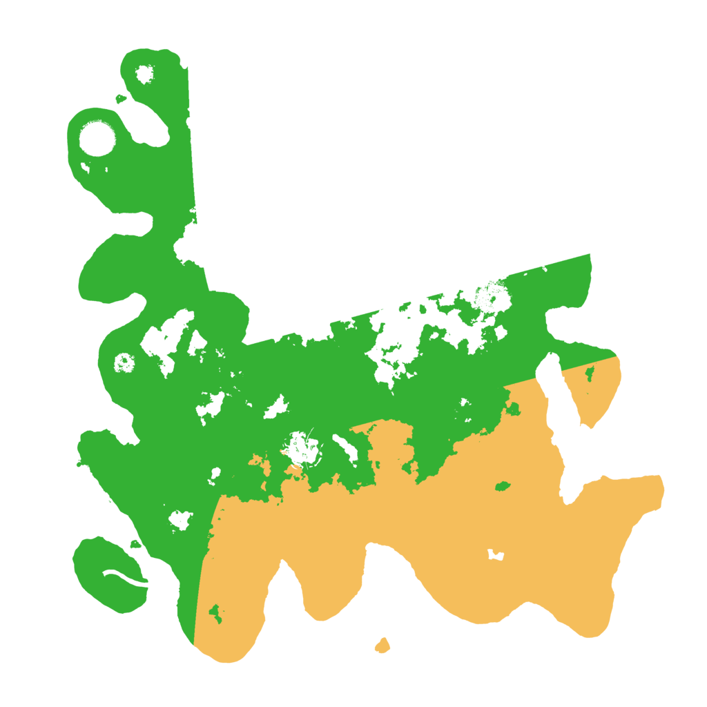 Biome Rust Map: Procedural Map, Size: 3500, Seed: 1350942