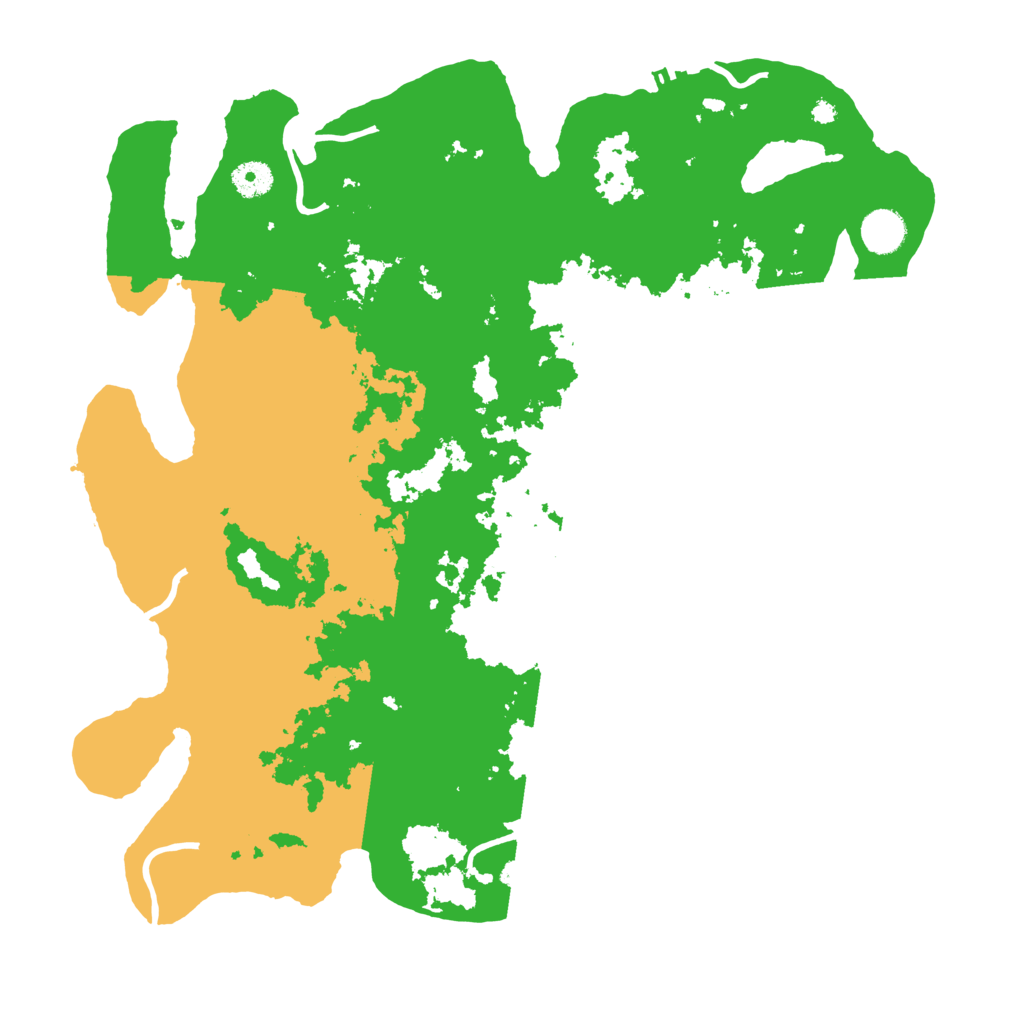 Biome Rust Map: Procedural Map, Size: 4050, Seed: 54368