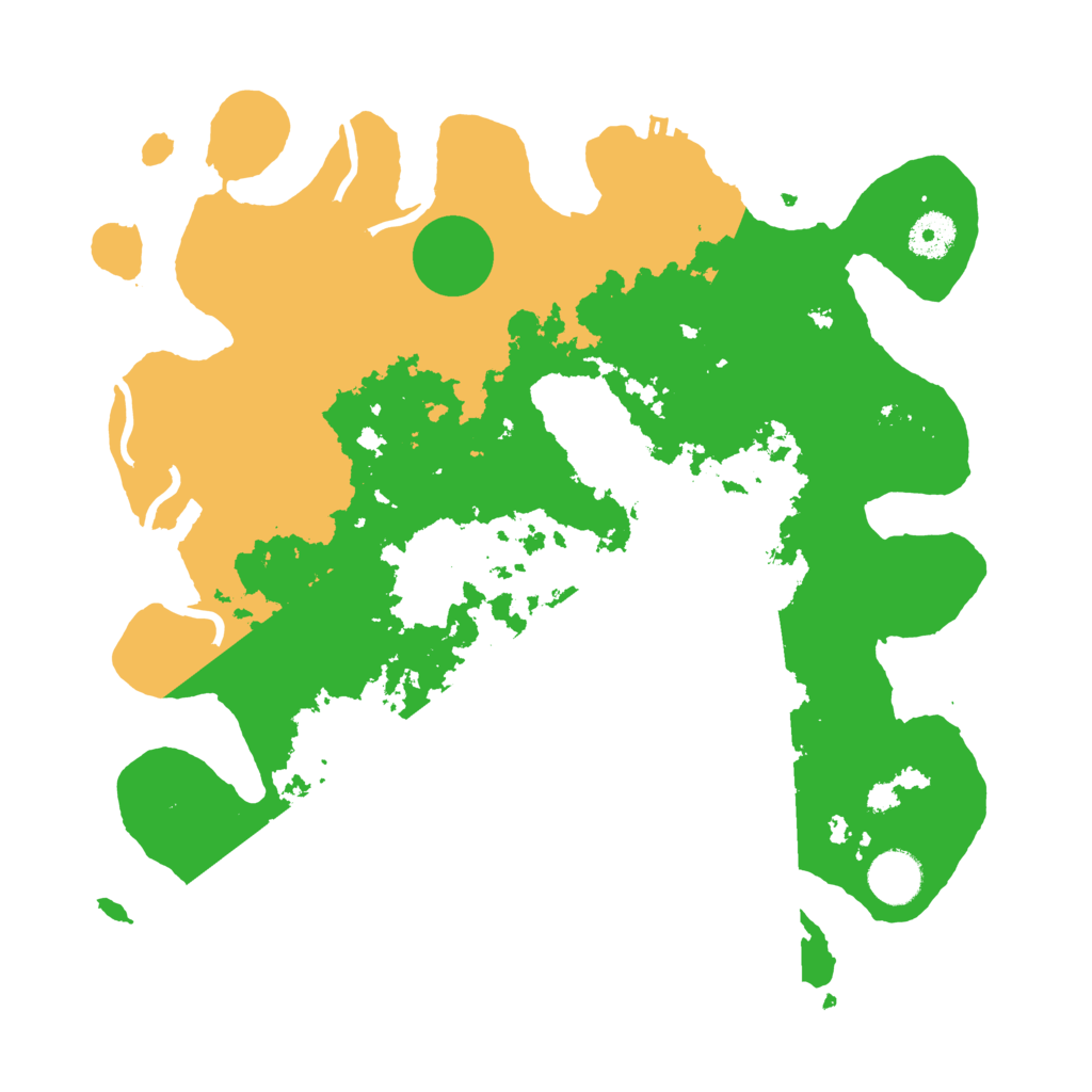 Biome Rust Map: Procedural Map, Size: 3570, Seed: 162899