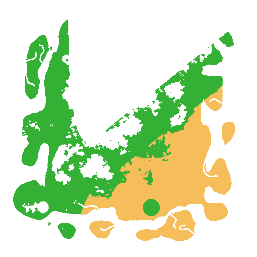 Biome Rust Map: Procedural Map, Size: 4000, Seed: 969225095