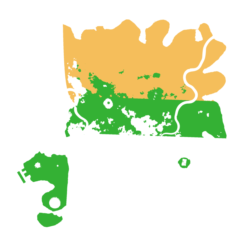 Biome Rust Map: Procedural Map, Size: 3850, Seed: 851710968