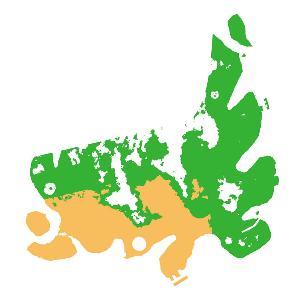Biome Rust Map: Procedural Map, Size: 3700, Seed: 1112013653