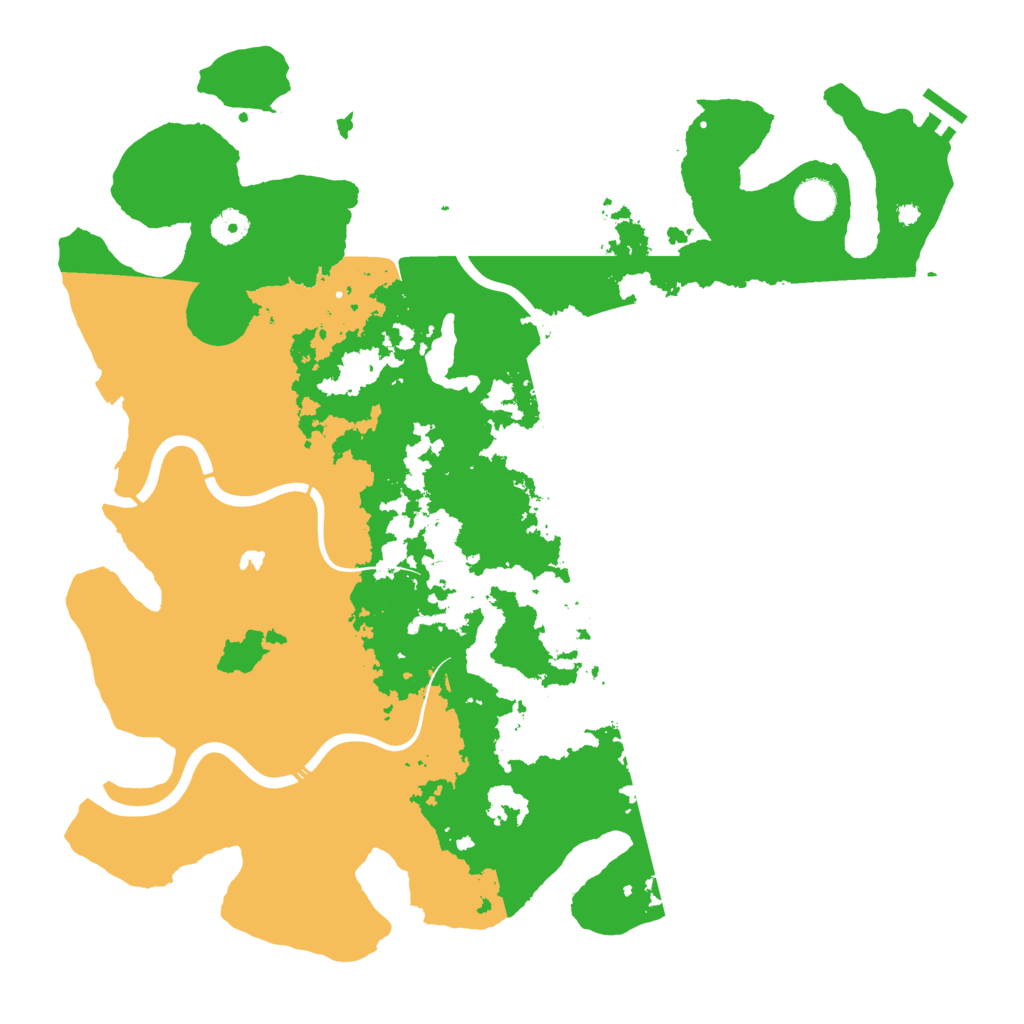 Biome Rust Map: Procedural Map, Size: 4250, Seed: 238601849