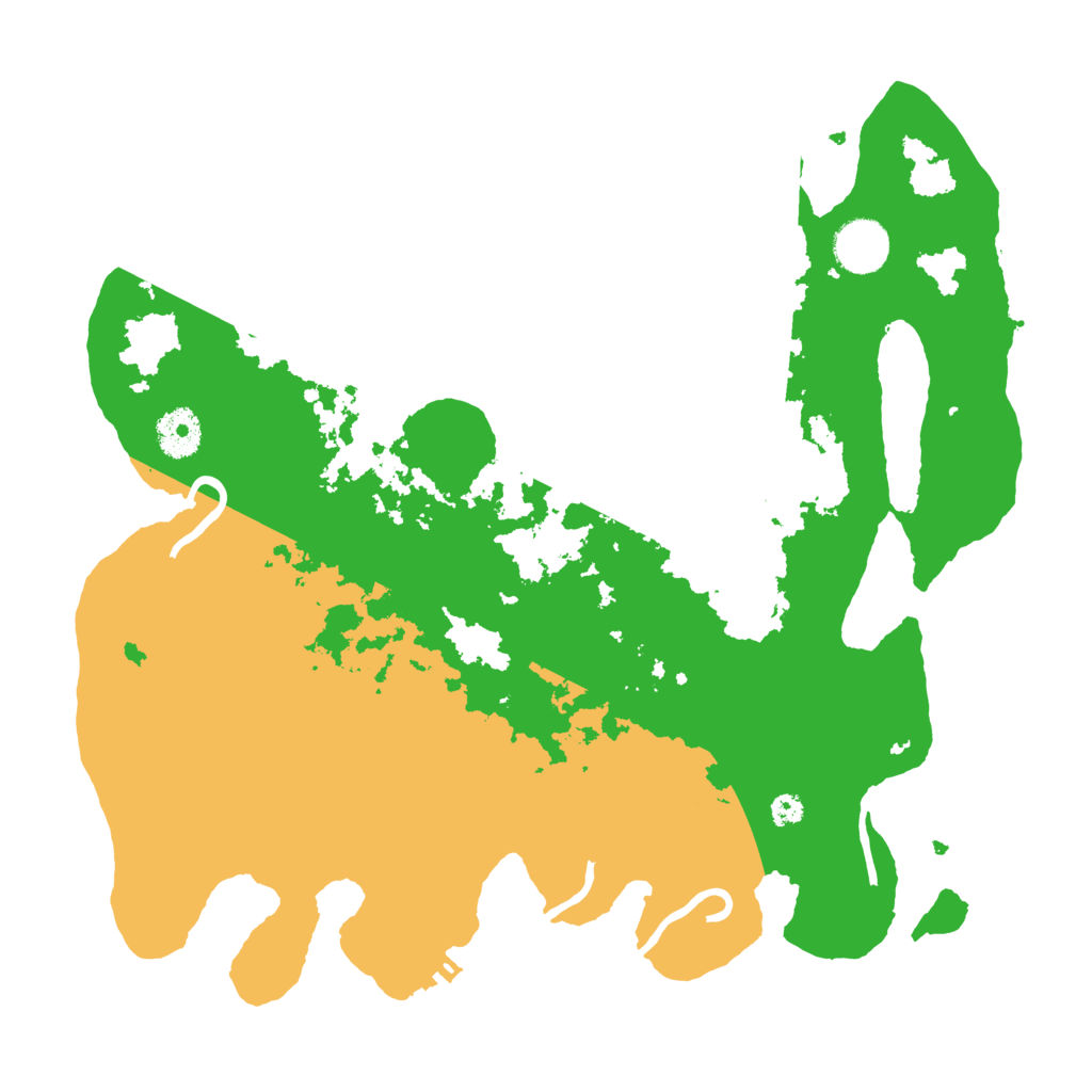 Biome Rust Map: Procedural Map, Size: 3500, Seed: 706743830