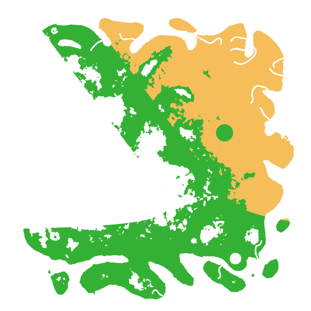 Biome Rust Map: Procedural Map, Size: 4800, Seed: 1890758383