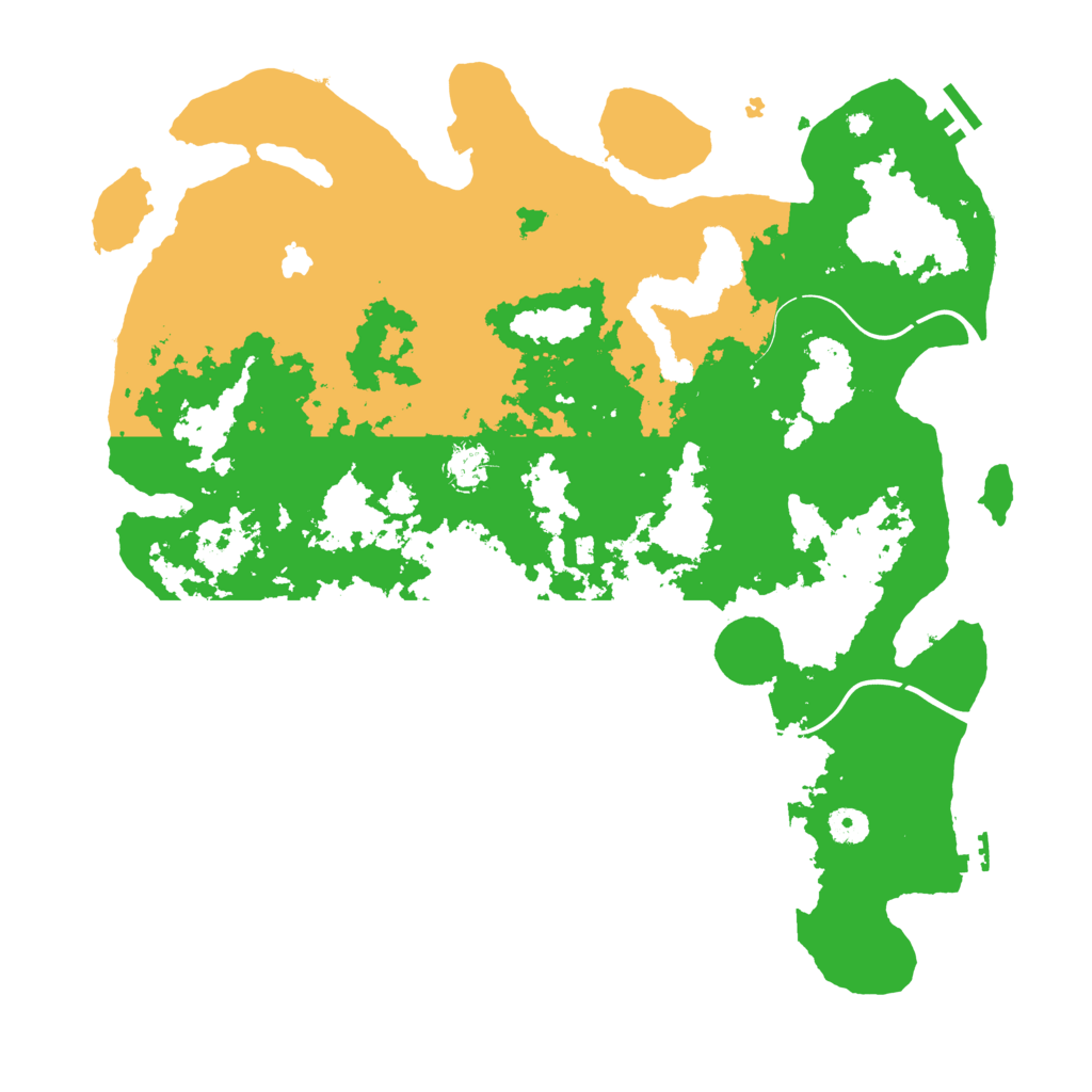 Biome Rust Map: Procedural Map, Size: 4250, Seed: 1921377537