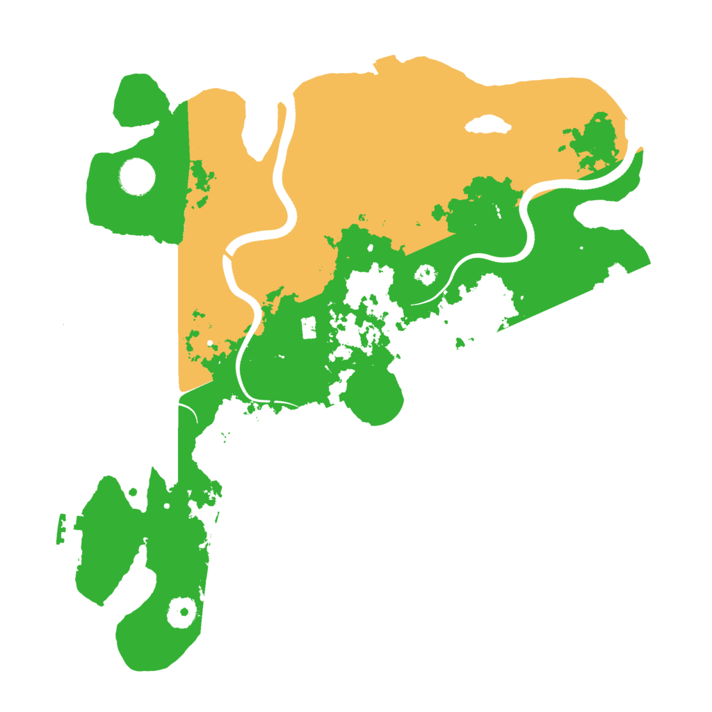 Biome Rust Map: Procedural Map, Size: 3500, Seed: 1879459816