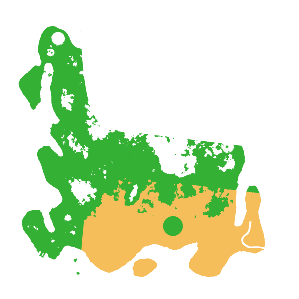 Biome Rust Map: Procedural Map, Size: 4000, Seed: 1245880281