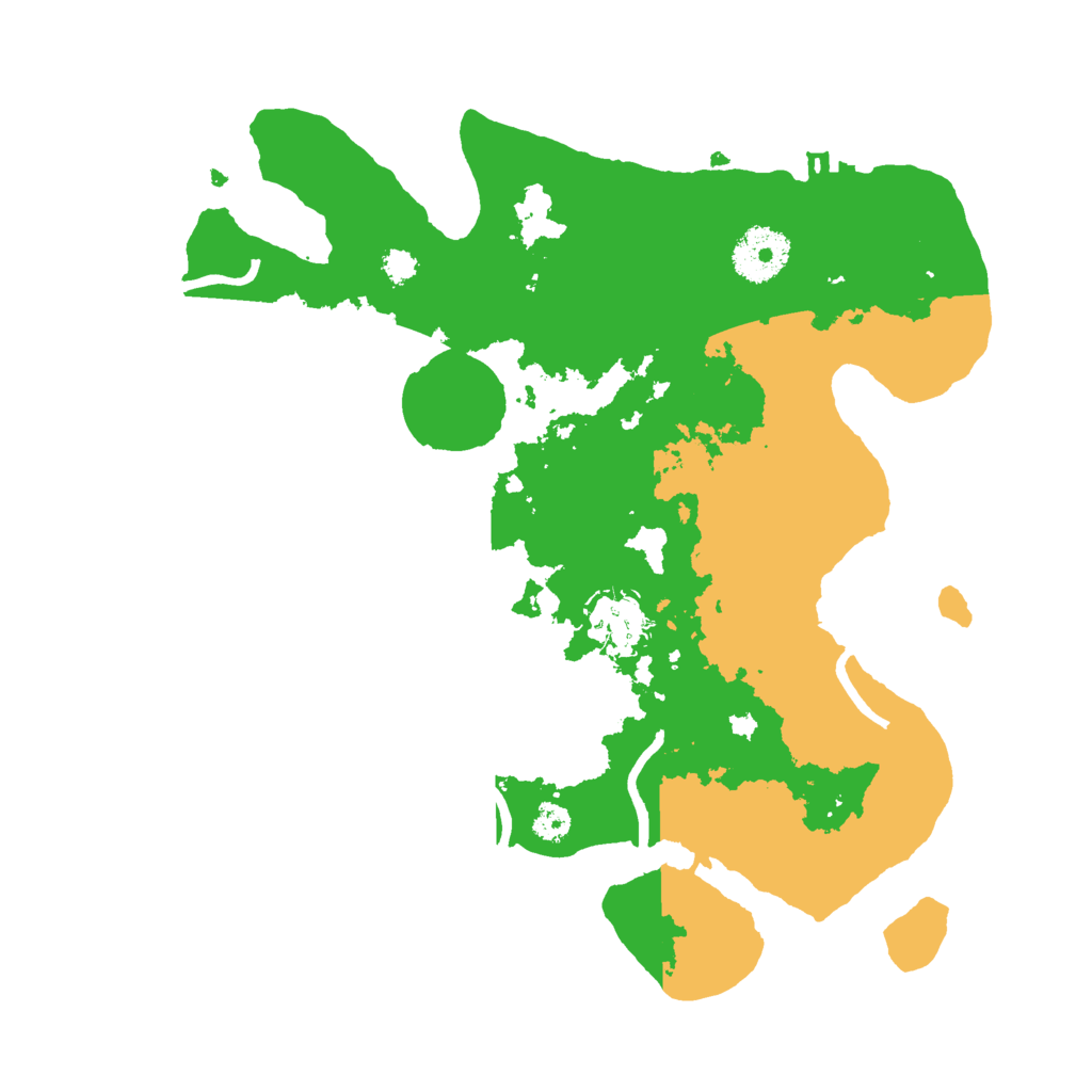 Biome Rust Map: Procedural Map, Size: 3000, Seed: 698496188