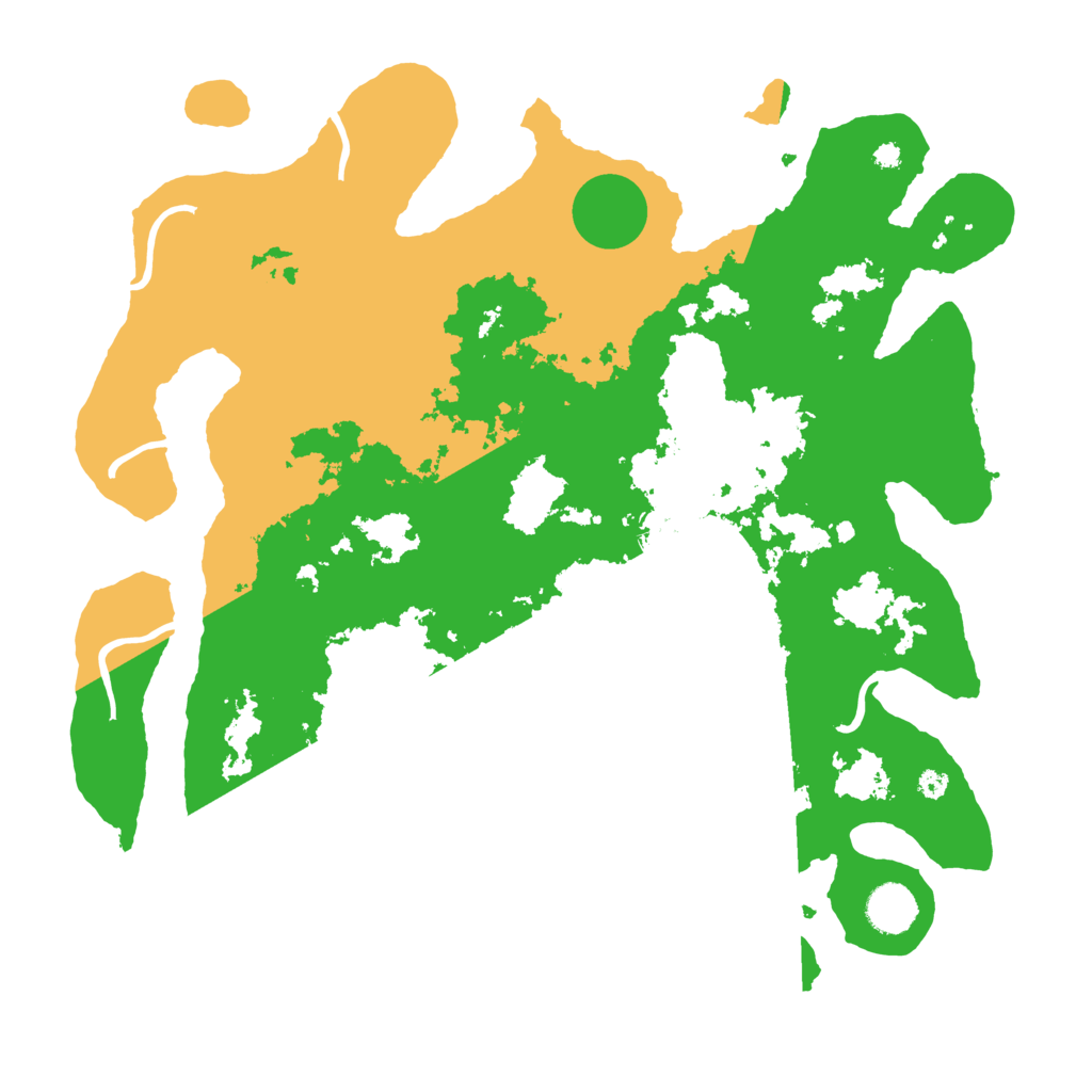 Biome Rust Map: Procedural Map, Size: 3850, Seed: 7801681