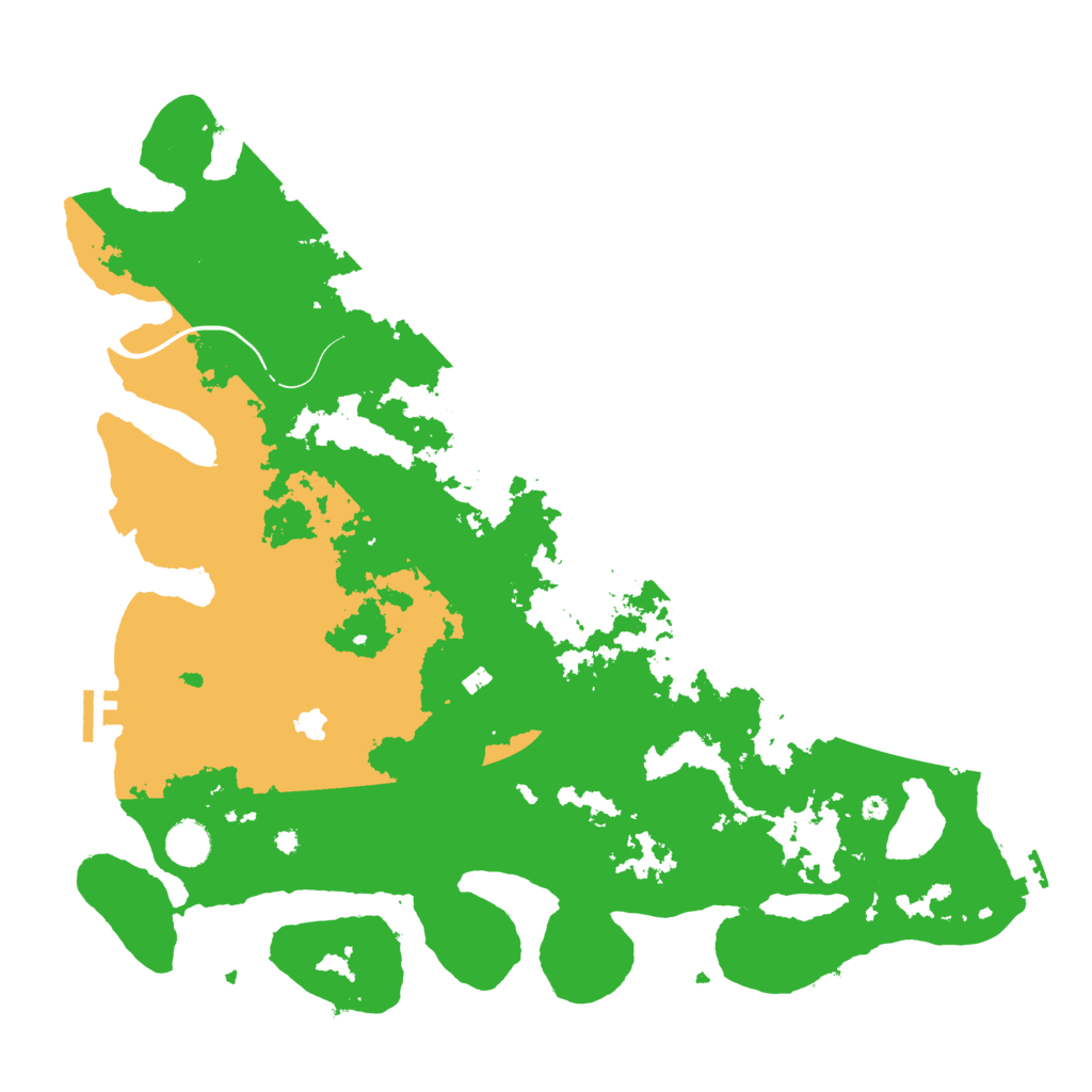 Biome Rust Map: Procedural Map, Size: 4250, Seed: 5623