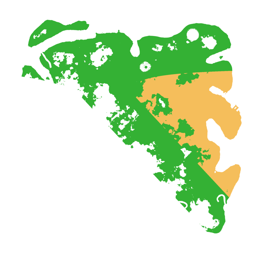Biome Rust Map: Procedural Map, Size: 3850, Seed: 4294218