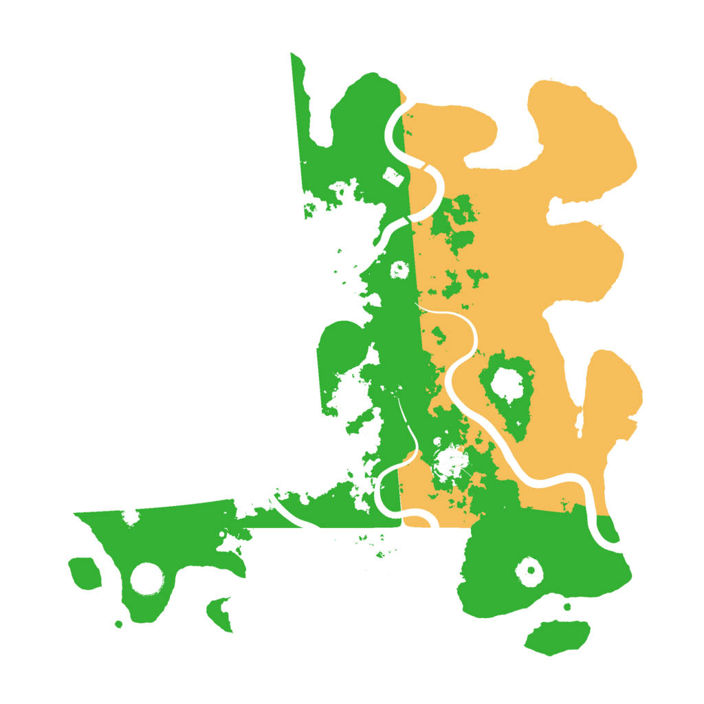 Biome Rust Map: Procedural Map, Size: 3800, Seed: 121186798