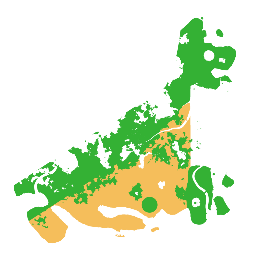 Biome Rust Map: Procedural Map, Size: 4250, Seed: 609281498