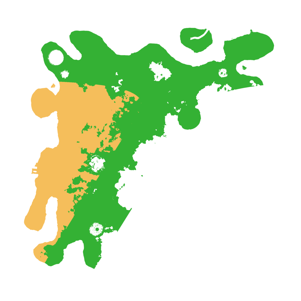 Biome Rust Map: Procedural Map, Size: 3500, Seed: 1193380482