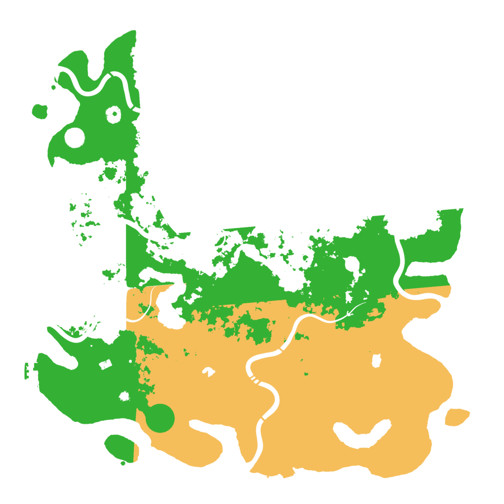 Biome Rust Map: Procedural Map, Size: 4600, Seed: 1635292824