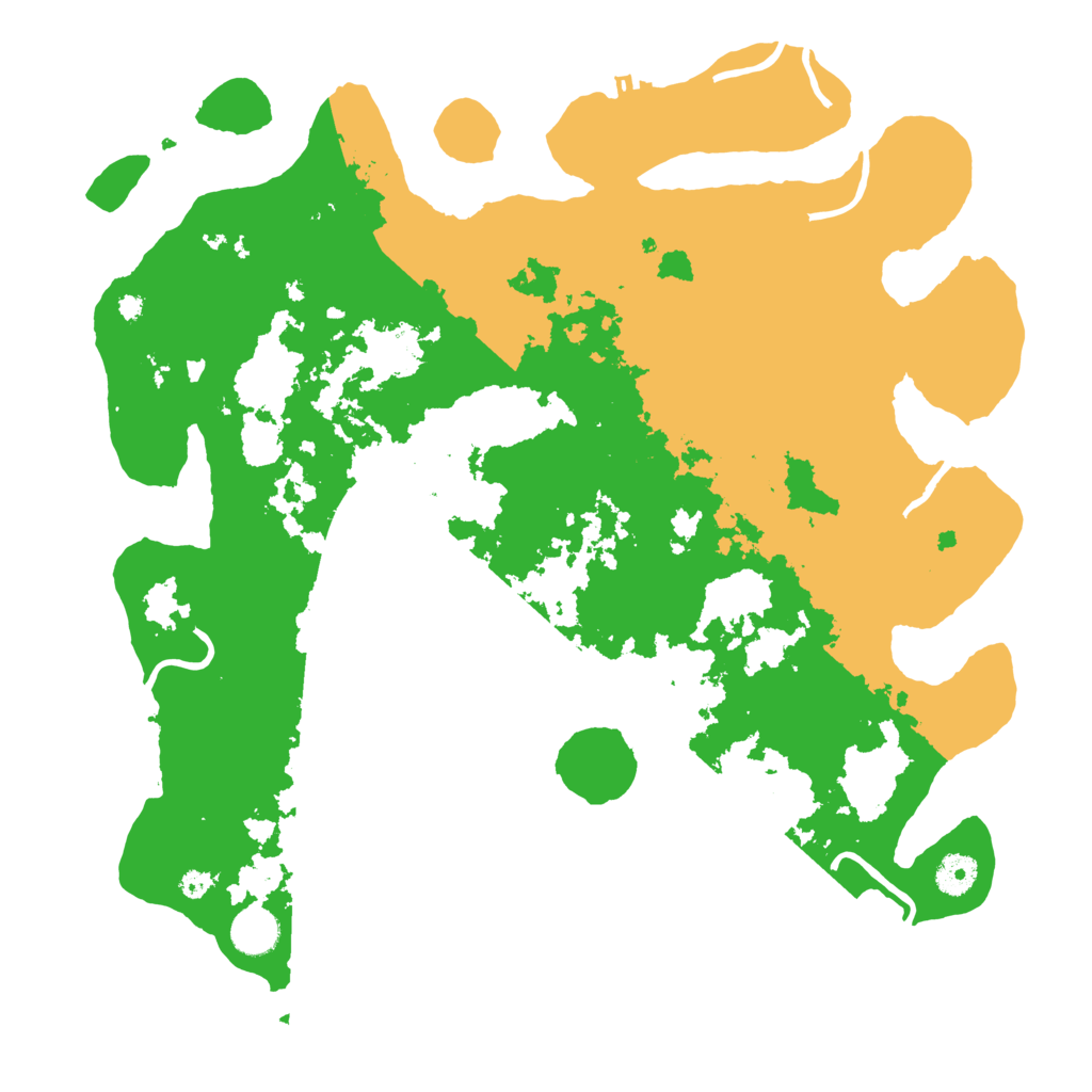 Biome Rust Map: Procedural Map, Size: 4000, Seed: 169267