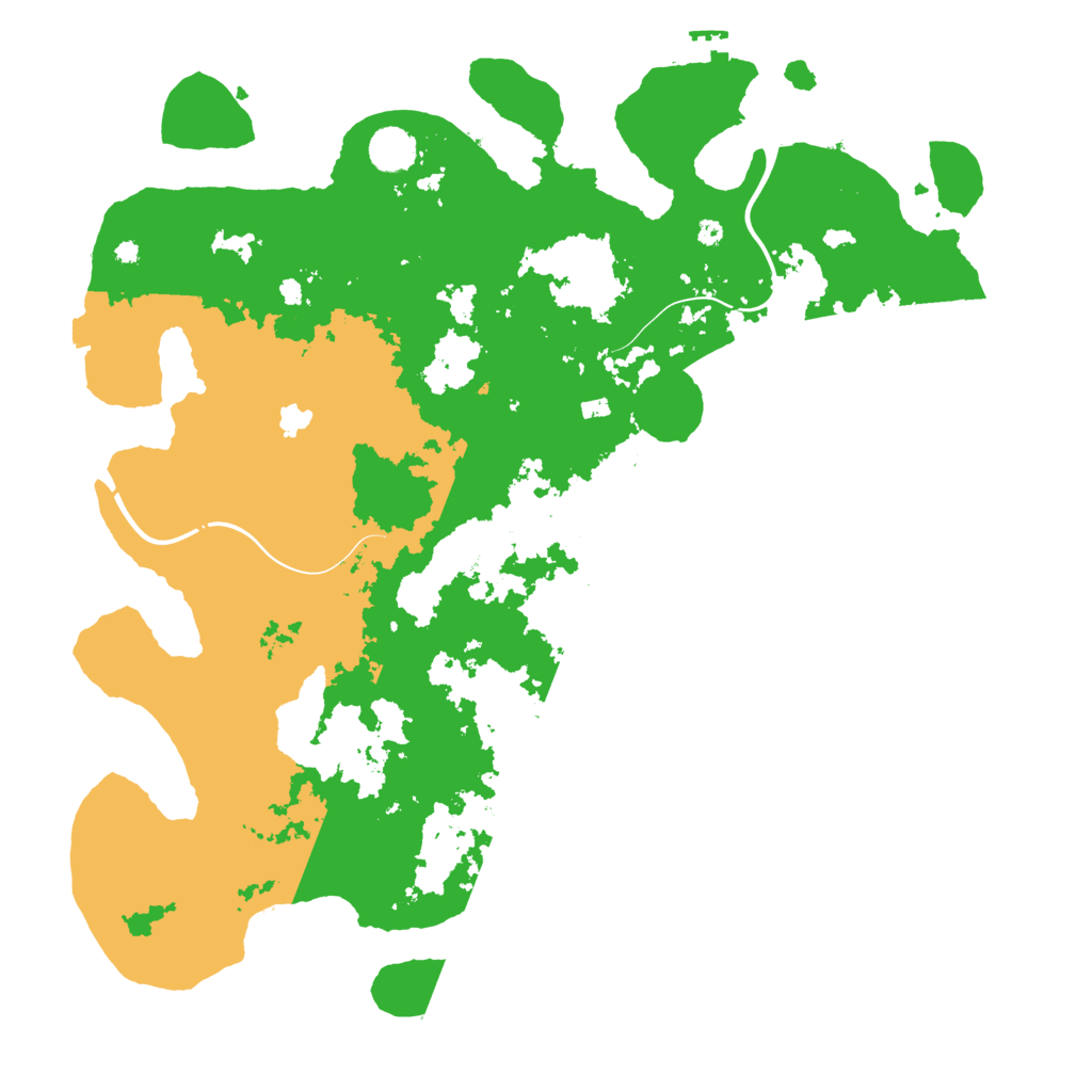 Biome Rust Map: Procedural Map, Size: 4250, Seed: 582128587