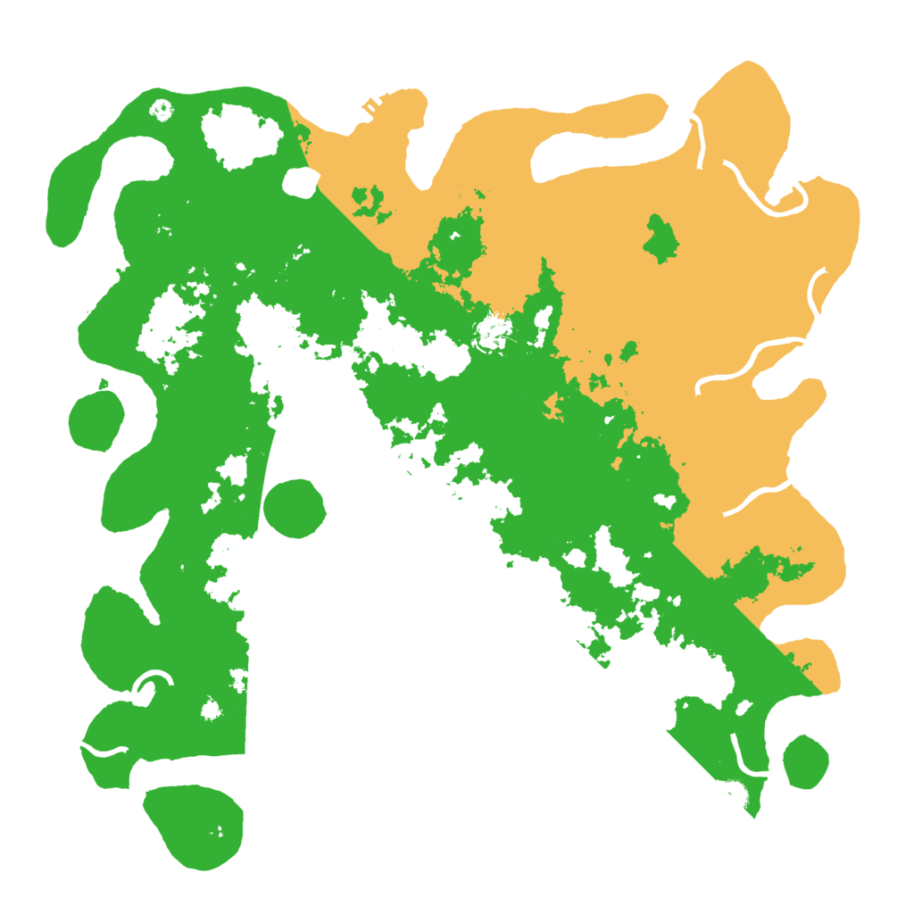 Biome Rust Map: Procedural Map, Size: 4250, Seed: 1037654409
