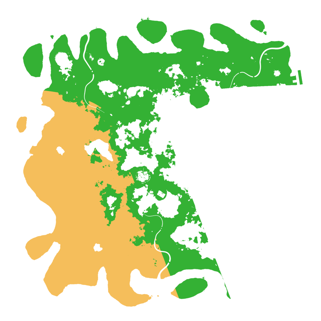 Biome Rust Map: Procedural Map, Size: 4500, Seed: 65991798