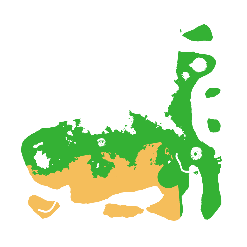 Biome Rust Map: Procedural Map, Size: 3000, Seed: 929920318