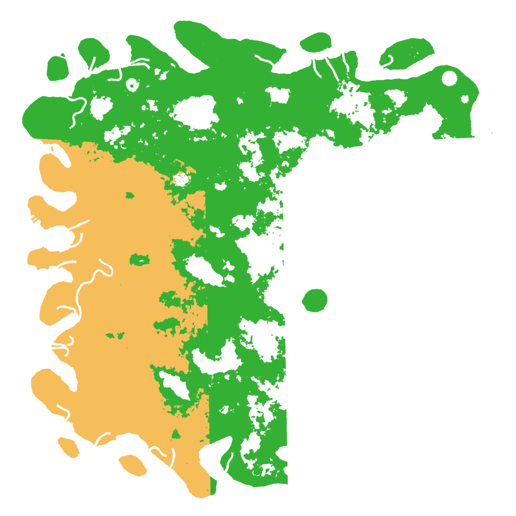 Biome Rust Map: Procedural Map, Size: 6000, Seed: 19961115