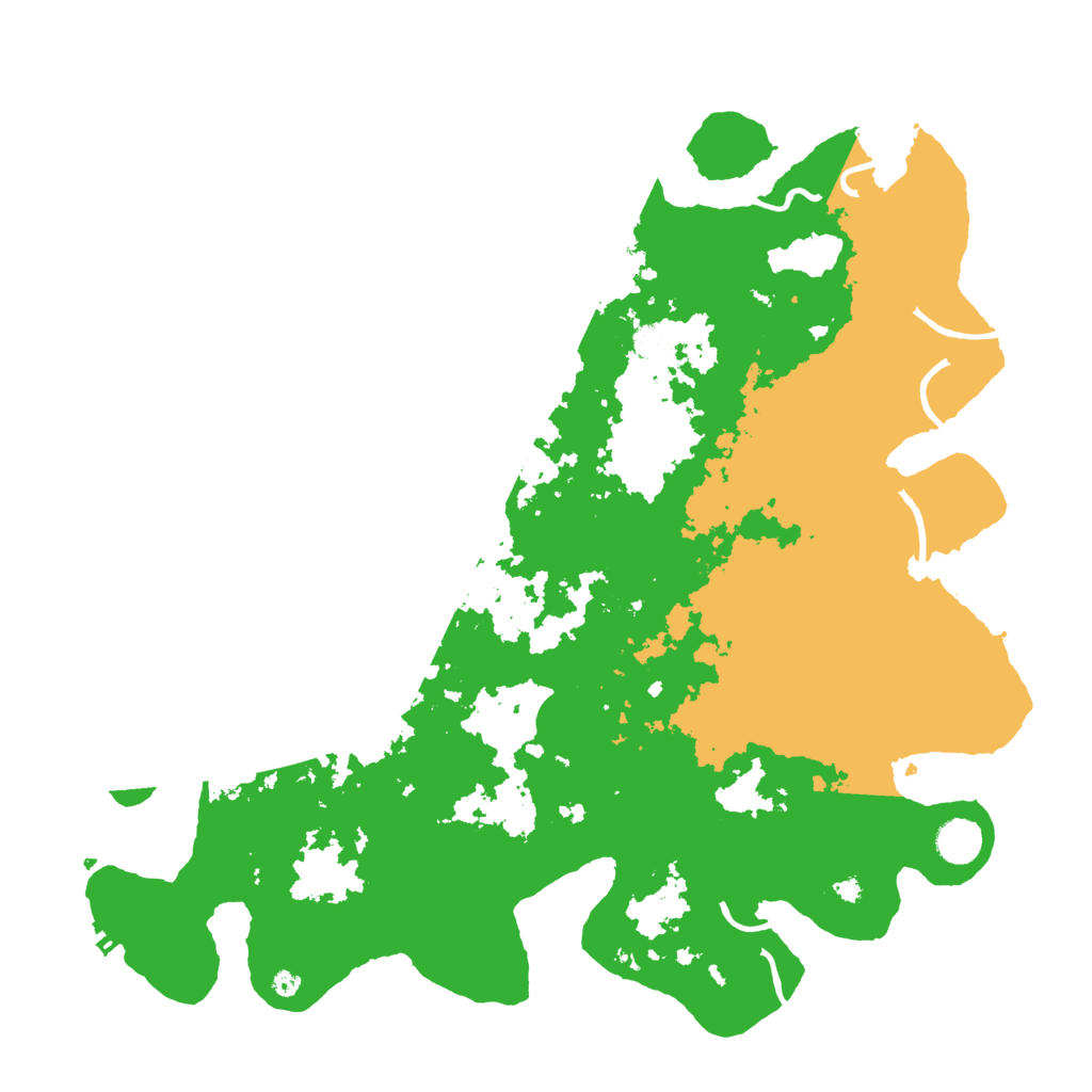 Biome Rust Map: Procedural Map, Size: 4250, Seed: 300469