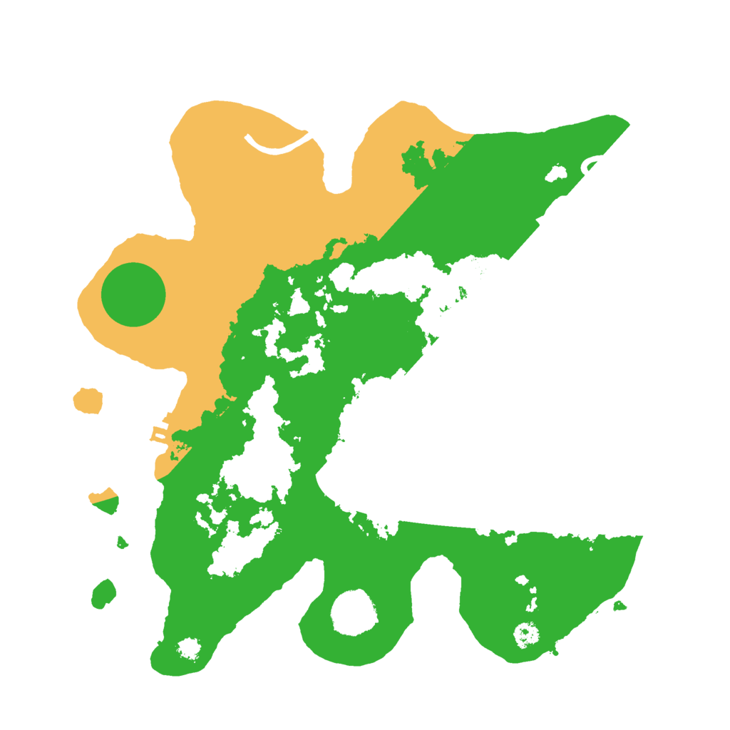 Biome Rust Map: Procedural Map, Size: 3000, Seed: 792253