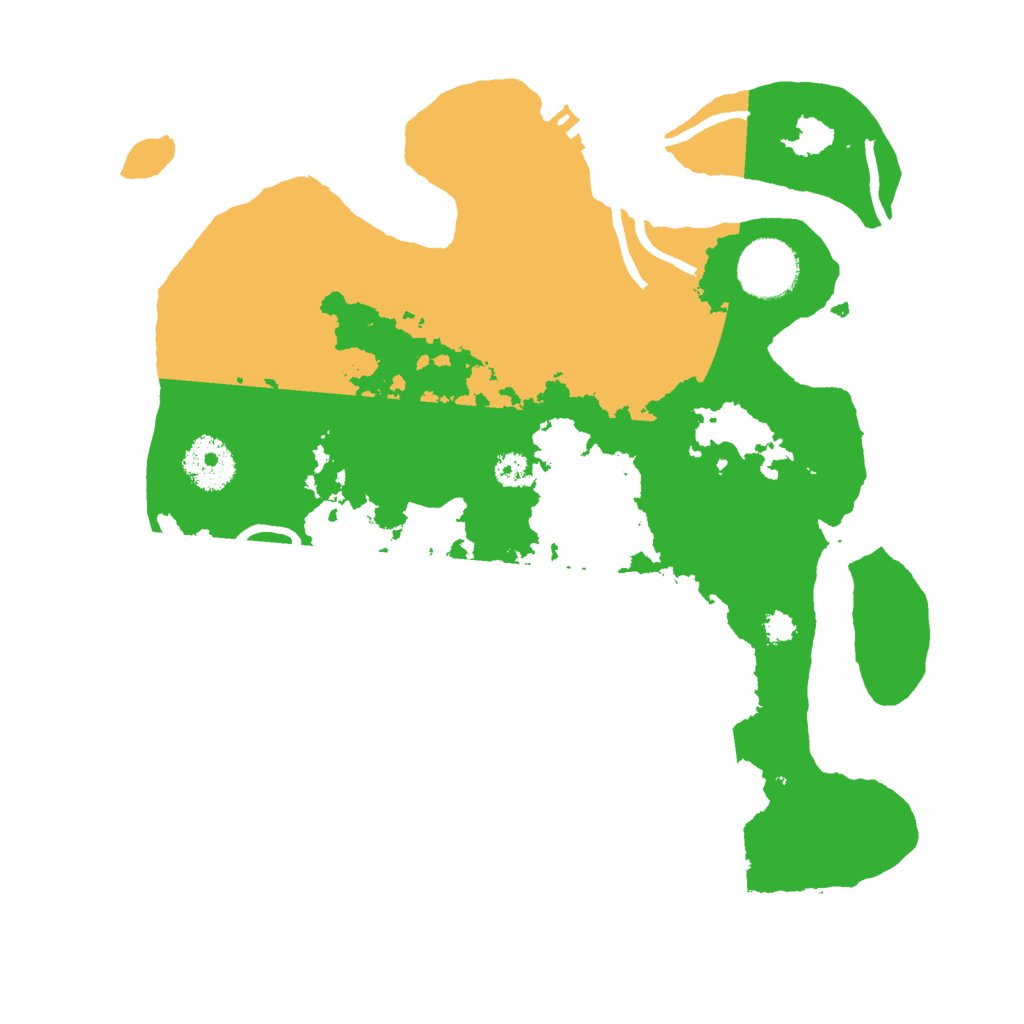 Biome Rust Map: Procedural Map, Size: 3000, Seed: 105295