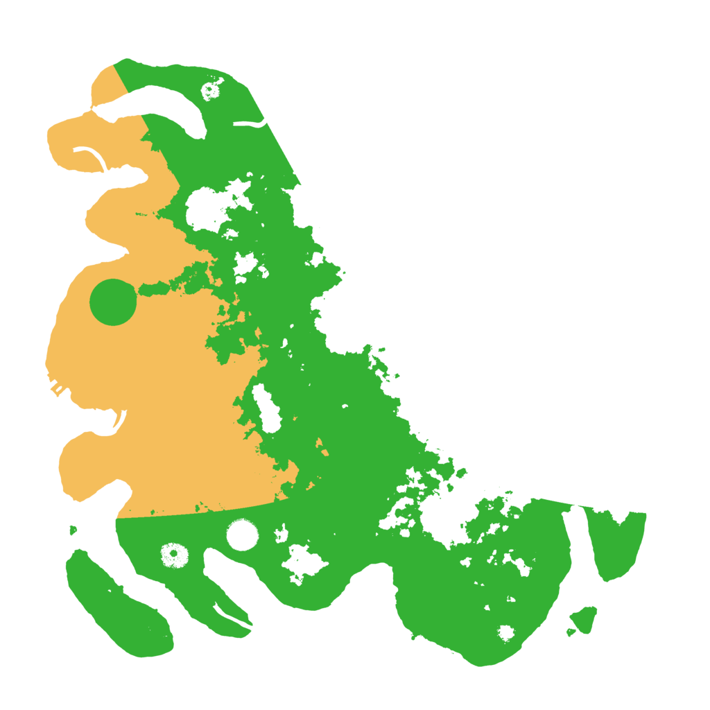 Biome Rust Map: Procedural Map, Size: 4000, Seed: 62842518