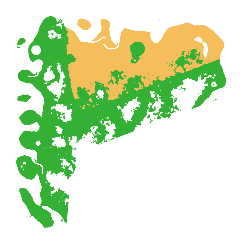 Biome Rust Map: Procedural Map, Size: 4500, Seed: 2027453773
