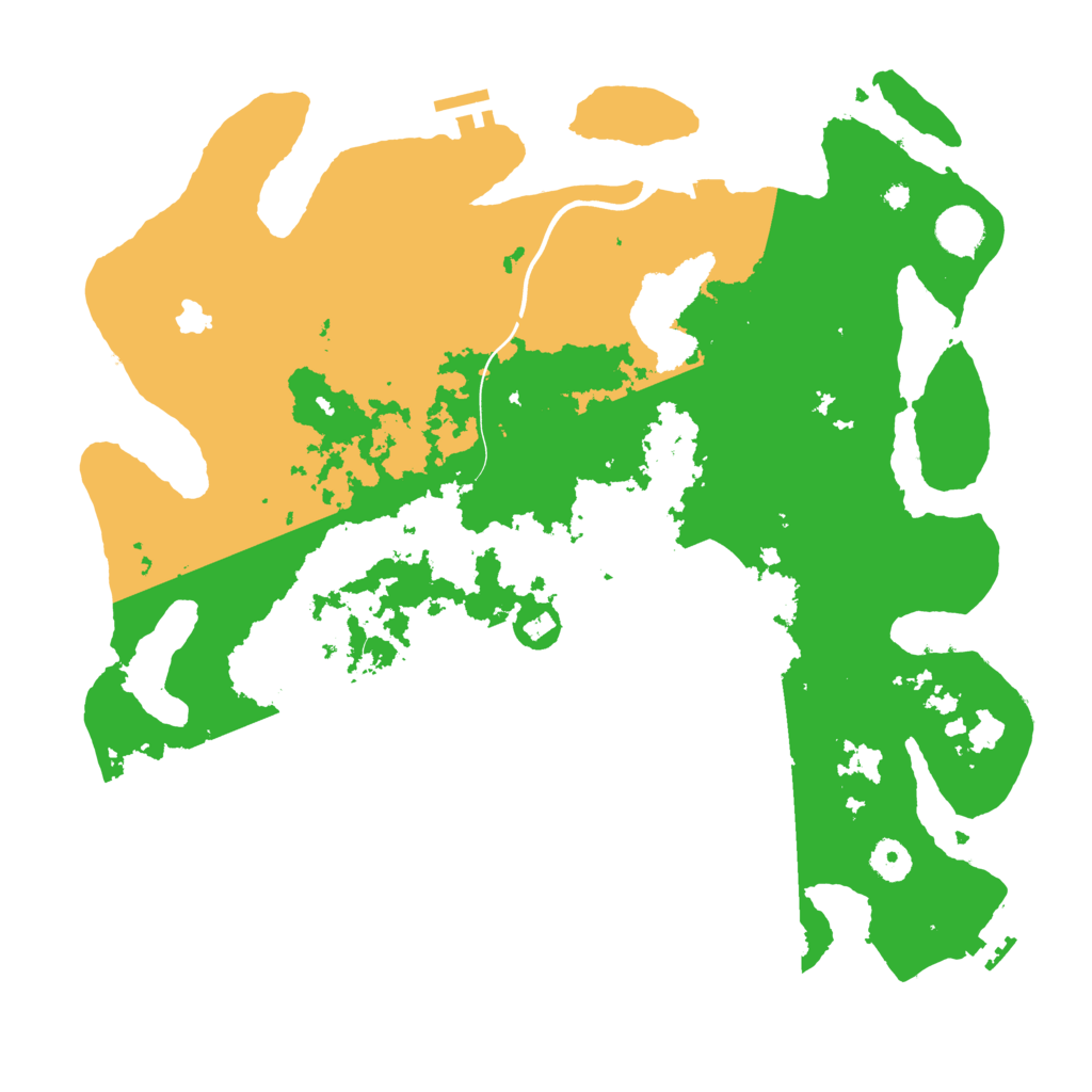 Biome Rust Map: Procedural Map, Size: 4000, Seed: 235423
