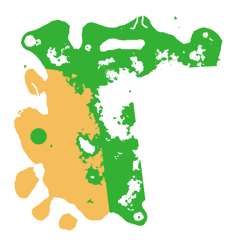 Biome Rust Map: Procedural Map, Size: 4000, Seed: 983425