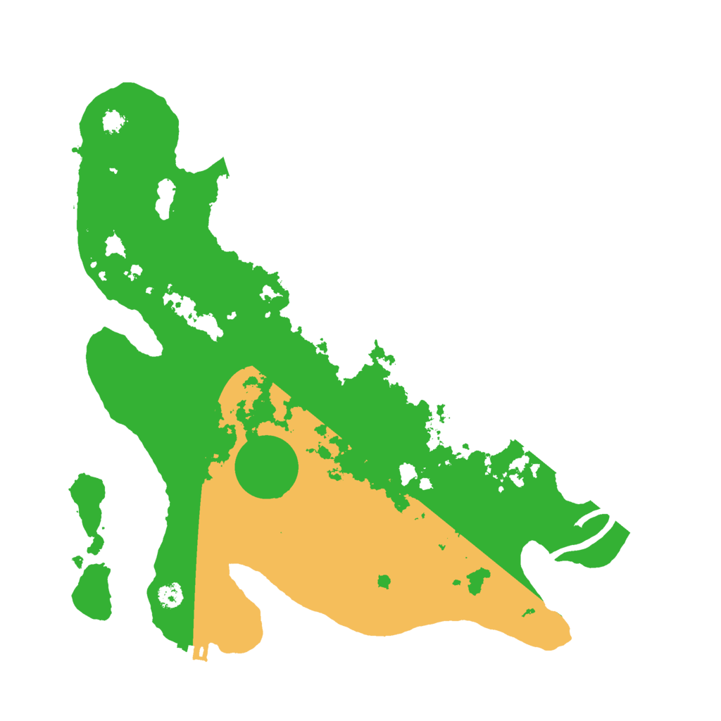 Biome Rust Map: Procedural Map, Size: 3000, Seed: 320495872