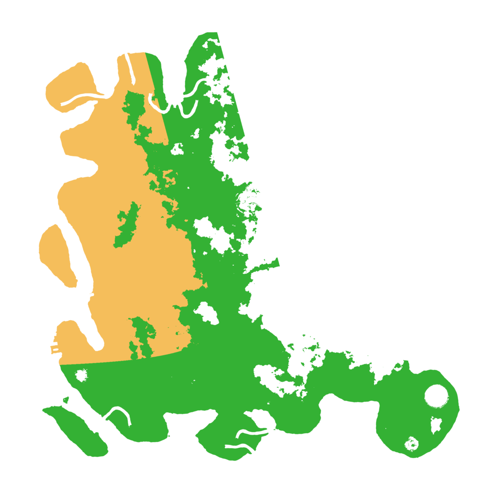 Biome Rust Map: Procedural Map, Size: 3800, Seed: 1829227203