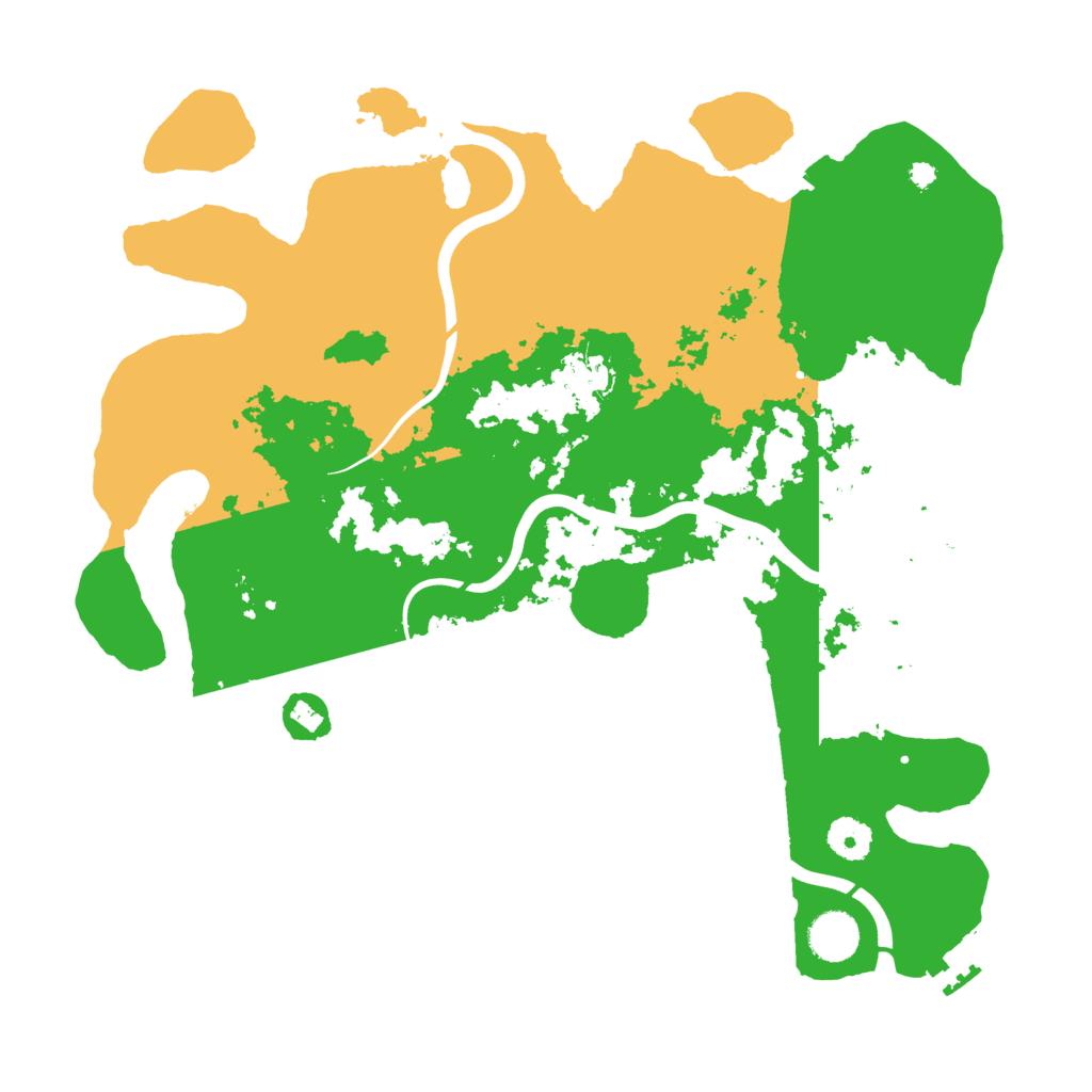 Biome Rust Map: Procedural Map, Size: 3800, Seed: 362836