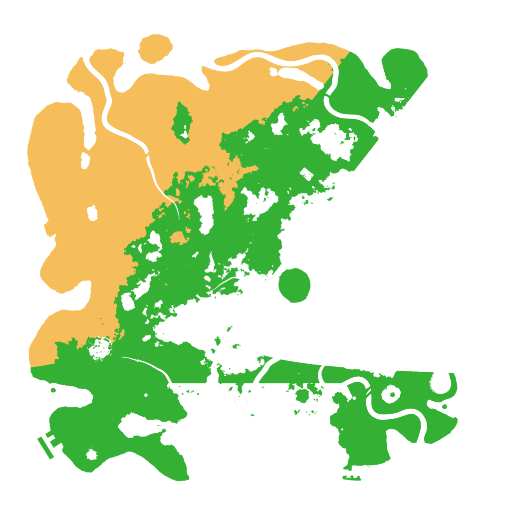 Biome Rust Map: Procedural Map, Size: 4250, Seed: 377418