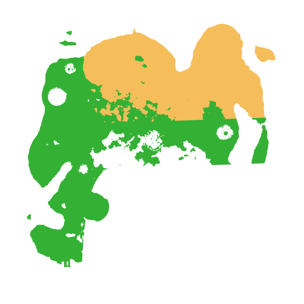 Biome Rust Map: Procedural Map, Size: 3000, Seed: 279055