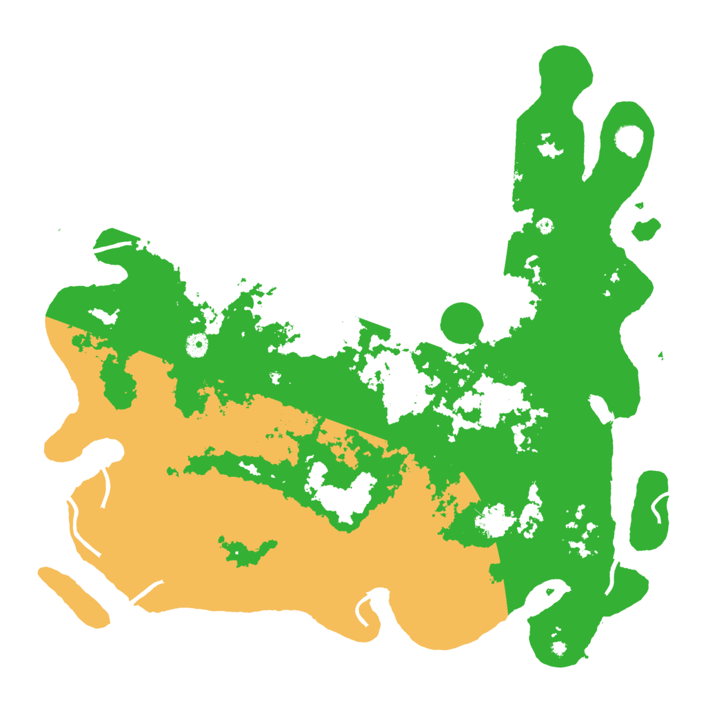 Biome Rust Map: Procedural Map, Size: 4500, Seed: 509825004