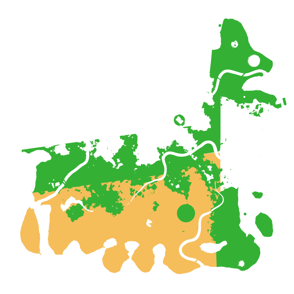 Biome Rust Map: Procedural Map, Size: 4300, Seed: 1678546795