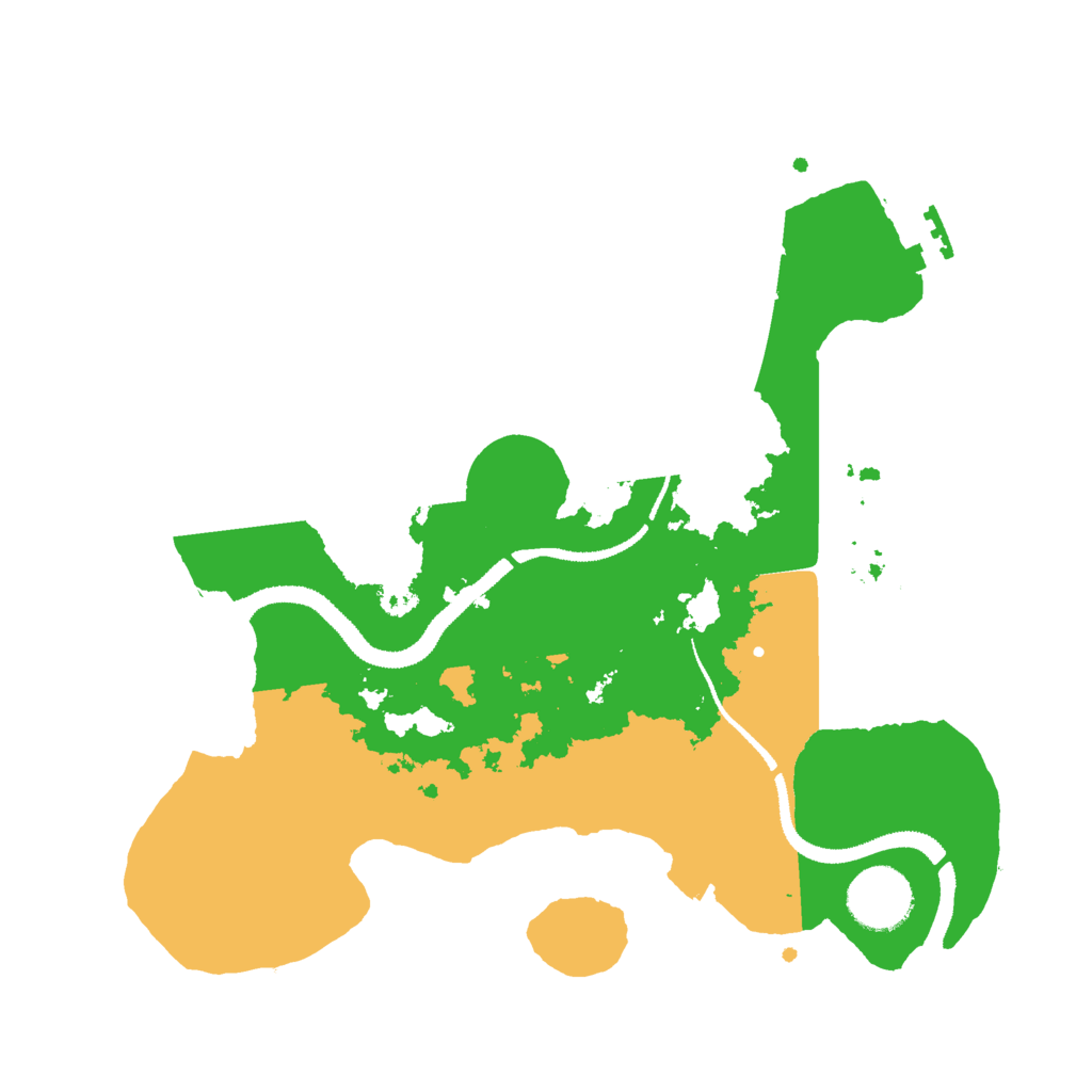 Biome Rust Map: Procedural Map, Size: 3001, Seed: 449934042