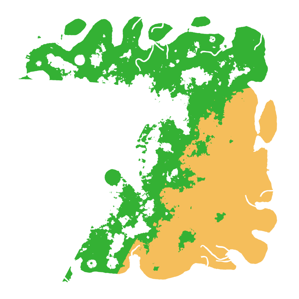 Biome Rust Map: Procedural Map, Size: 5000, Seed: 167938706