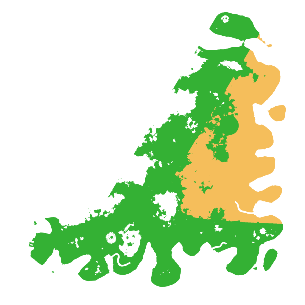 Biome Rust Map: Procedural Map, Size: 4300, Seed: 832860064