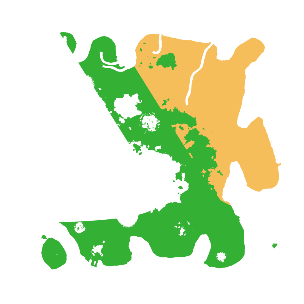 Biome Rust Map: Procedural Map, Size: 3000, Seed: 429432