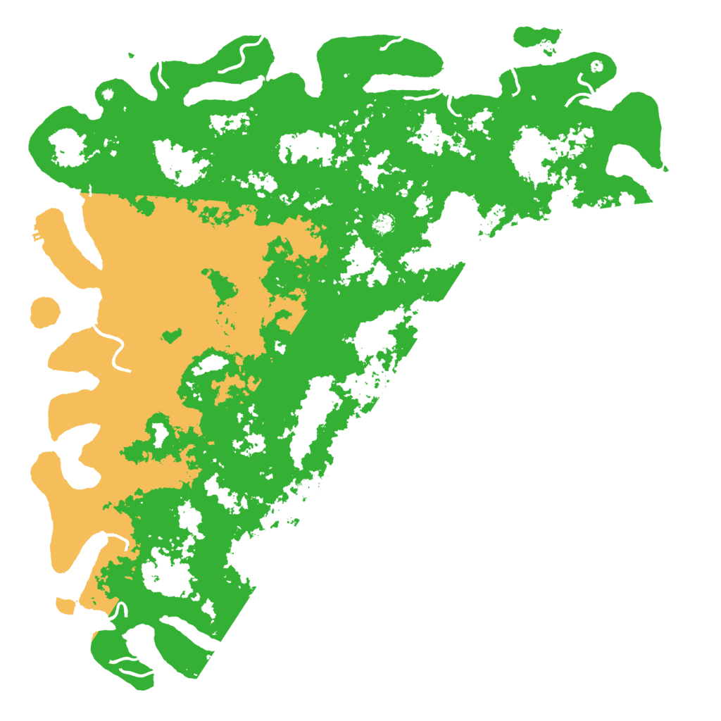 Biome Rust Map: Procedural Map, Size: 6000, Seed: 1932604601