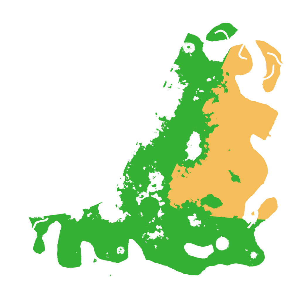 Biome Rust Map: Procedural Map, Size: 4000, Seed: 1954